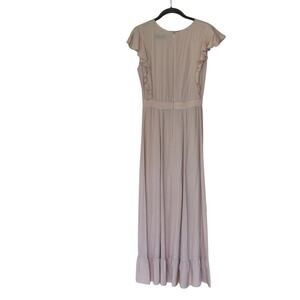 Christy Dawn Quinn dress, blush‎ or golden, XS, soft, feminine, modest